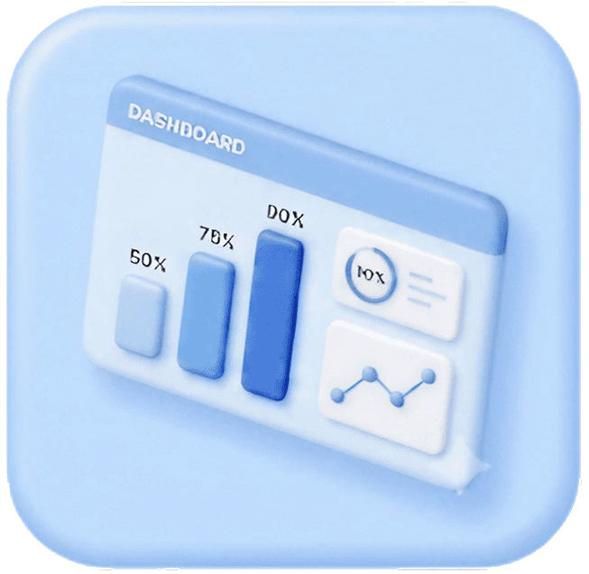 Analytics dashboard illustration